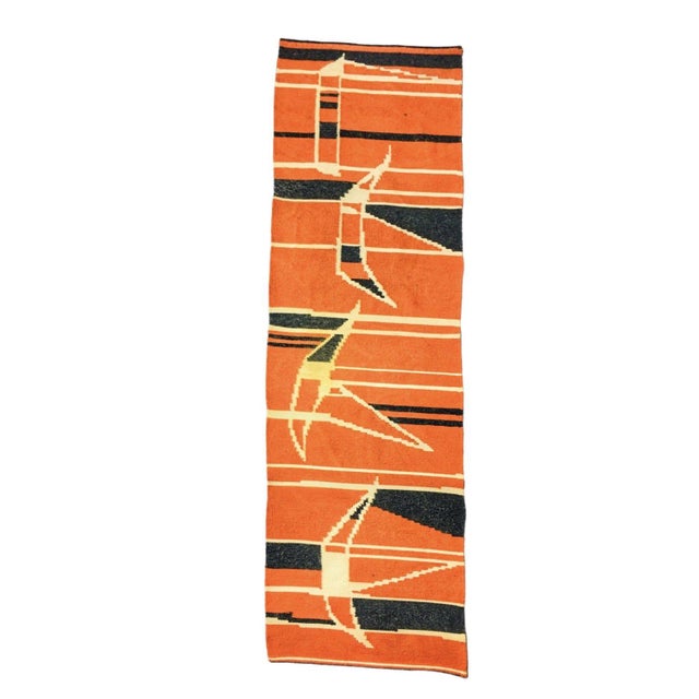 Mid-Century Wall Tapestry, 1960s-1970s For Sale - Image 6 of 6