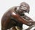 Lovely study of a seated nude, Modernist work based on the female nude in the manner of Rodin, roughly executed in...