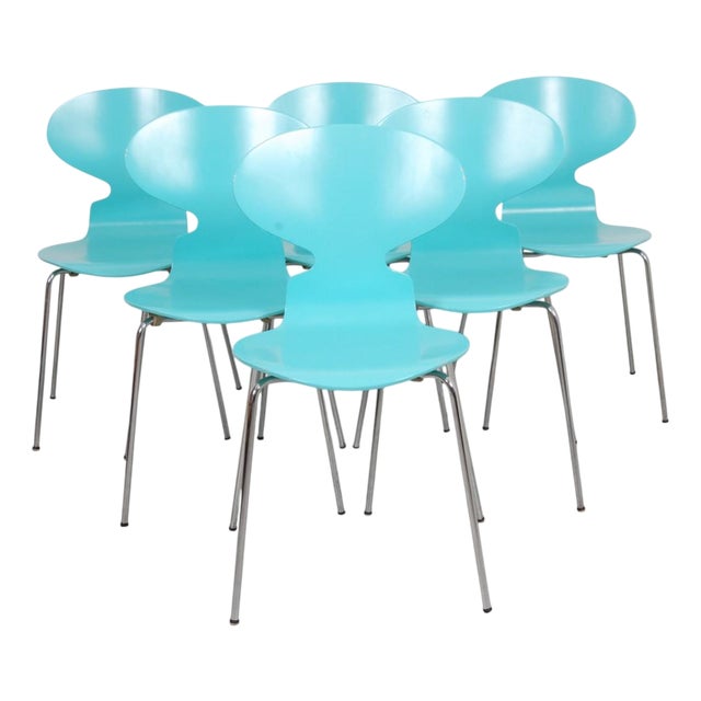 Ant Chairs by Arne Jacobsen, 1990s, Set of 6 For Sale