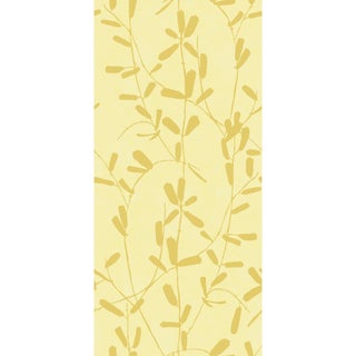 Sample - Liripoe Wallpaper by Susan Hable in Goldenrod For Sale