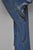 Plastic Vintage Religious Jesus Sculpted Resin Blue Mid Century Wall Crucifix Cross For Sale - Image 7 of 14