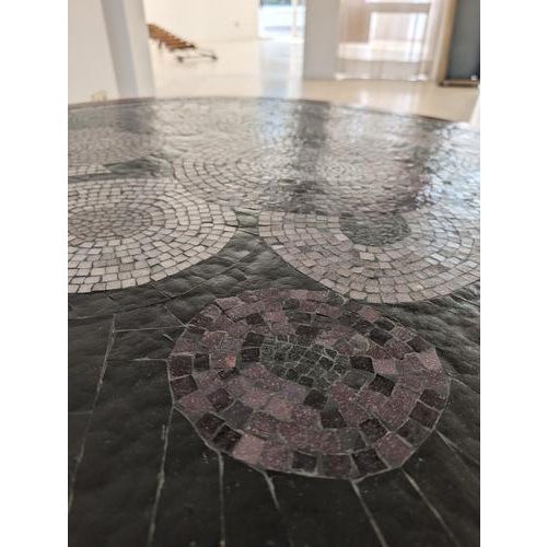 Mosaic Coffee Table in Wood from Berthold Müller-Oerlinghausen For Sale - Image 8 of 15
