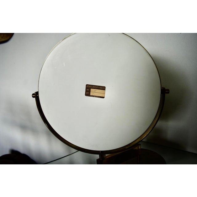 Brass Table Mirror by Hans Agne Jakobsson, Sweden, 1960s For Sale - Image 6 of 10
