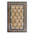 1890s Beige Field Ruyi Cloud Shou Symbols Antique Chinese Kansu Small Rug For Sale