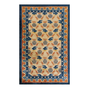 Late 19th Century W. Chinese Kansu Carpet ( 5'2" x 8' - 157 x 245 )