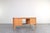 This Danish desk, designed by Chr. Rasmussen and manufactured by Randers Møbelfabrik, reflects the principles of mid-...
