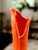 Mid-Century Modern Vintage Le Smith Bittersweet Nubby Butt Swung Vase - 35” Tall For Sale - Image 3 of 11