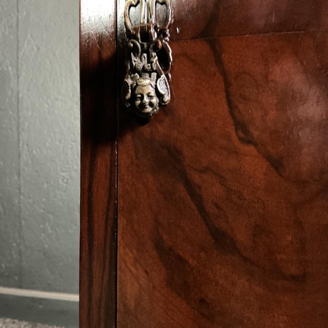 1930s Art Deco Bedside Cupboard, 1935 For Sale - Image 5 of 7