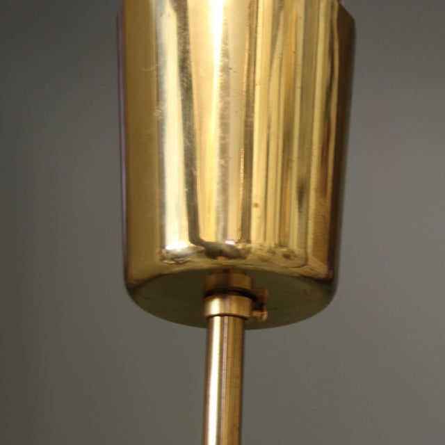 1950s Snowball Hanging Lamp attributed to Emil Stejnar for Rupert Nikoll, 1950s For Sale - Image 5 of 13
