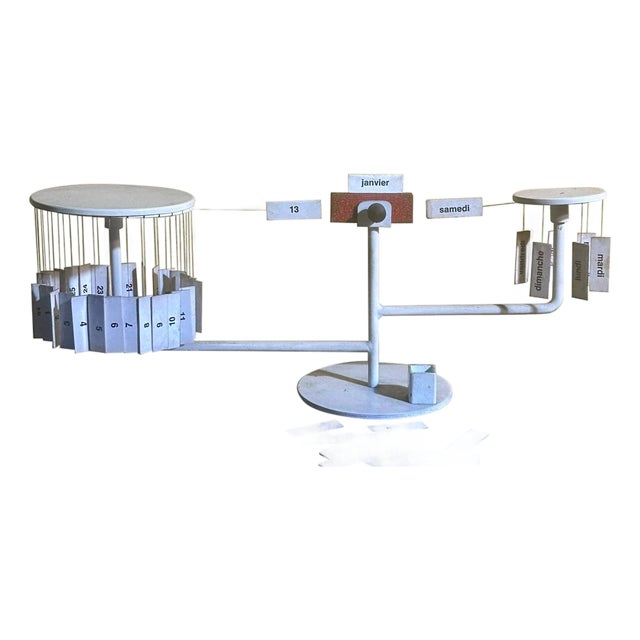 Magnetic Perpetual Calendar by Tite-Paul Tilche for Arform, France, 1957-1958 For Sale