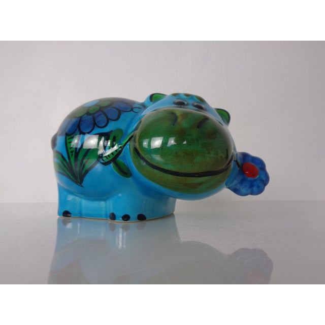 Ceramic Hippo Piggy Bank, Italy, 1970s For Sale - Image 16 of 16