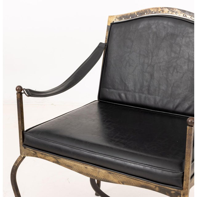 Mid 20th Century Maison Jansen Style Neoclassical Revival Armchair For Sale - Image 5 of 8