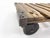 Vintage Industrial Iron & Wood Coffee Table on Wheels, 1950s For Sale - Image 4 of 11