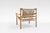 Mid-Century Modern 1960s Scirocco Safari Chair by Arne Norell in Beige Canvas For Sale - Image 3 of 6