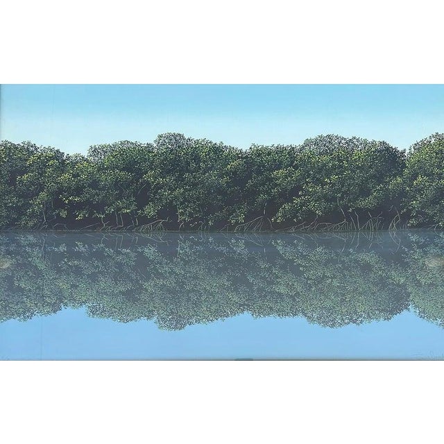 Original Tomas Sanchez "Orilla" Lithograph, Signed, Dated Artist Proof For Sale In Miami - Image 6 of 12