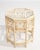 Chinoiserie Chinoiserie Side Table with Glass Top, Antique, France, Circa 1970 For Sale - Image 3 of 12