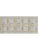 Scalamandre Fiori Embroidered Tape, Aquamarine For Sale