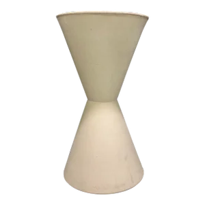 1960s Lagardo Tackett T-102 Bisque Hourglass Planter by Architectural Pottery