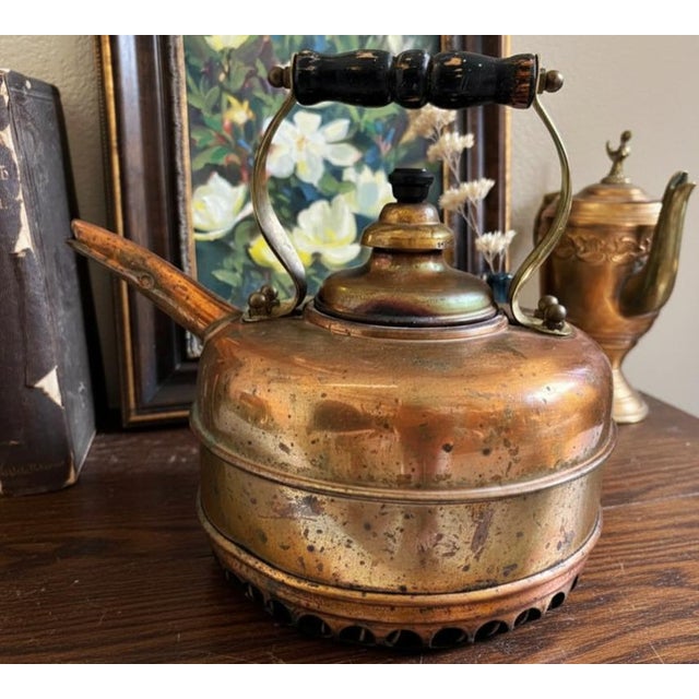 A genuinely special piece of British history — this is a 1930s-era Simplex copper kettle made in England, featuring the...