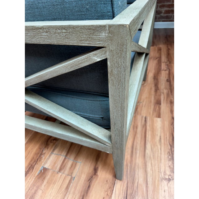 Gray Restoration Hardware Mustique Lounge Chairs - Set of 2 For Sale - Image 8 of 12