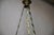 Art Deco Brass and Frosted Pressed Glass Chandelier, 1920s For Sale - Image 18 of 18