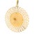 Traditional Vintage Italian 18k Gold Nefertiti Egyptian Revival Pendant For Sale - Image 3 of 11