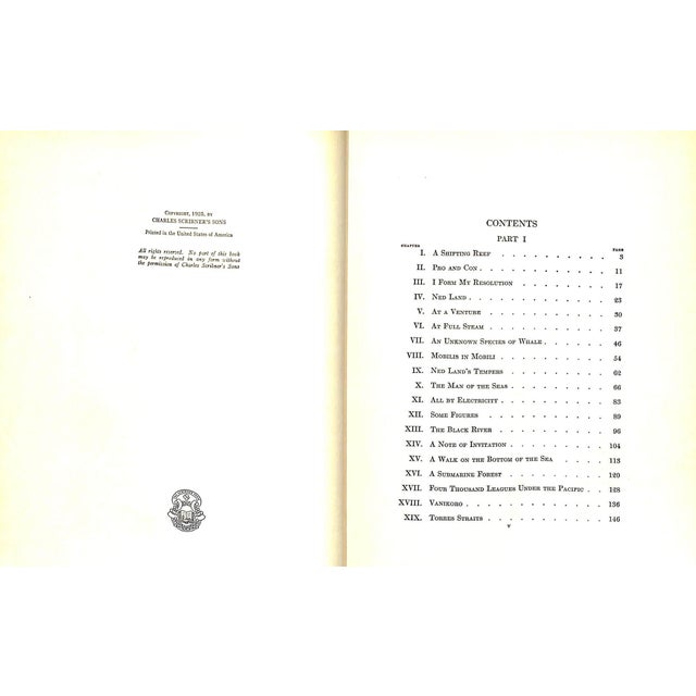 "Twenty Thousand Leagues Under the Sea" 1932 Verne, Jules For Sale - Image 4 of 7