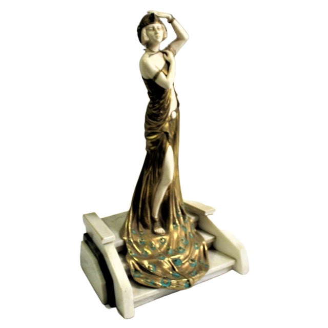 Metal 1990s Mid Century/Modern Deco Bronze For Sale - Image 7 of 17