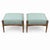 Mid Century Modern Style Ottomans- Pair For Sale - Image 4 of 6