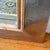 Late 20th Century Vintage Large Farm House Mirror in Hammered Aluminum and Wood For Sale - Image 5 of 6