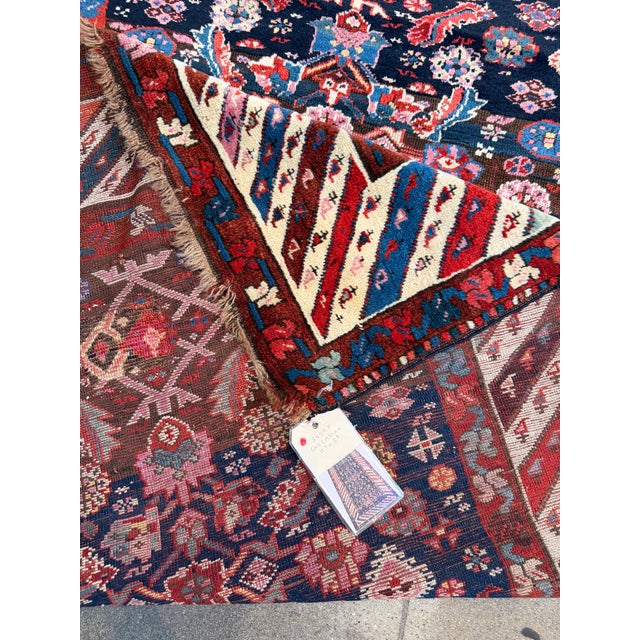 Textile Circa 1900 Caucasian Handwoven Wool Runner Rug -11'4'' 3'8'' For Sale - Image 7 of 7