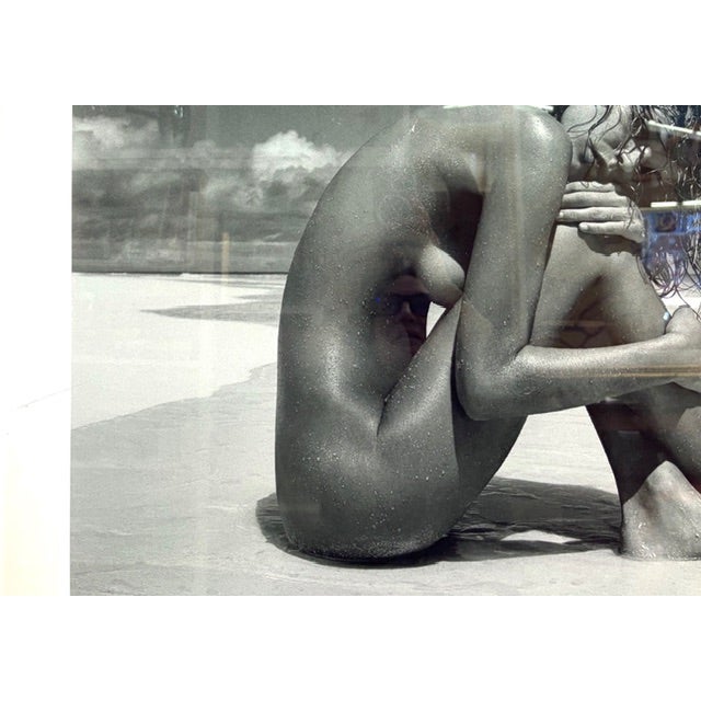 Vintage American Large Format Black and White Photo by Artist Russel James, Framed For Sale - Image 4 of 10