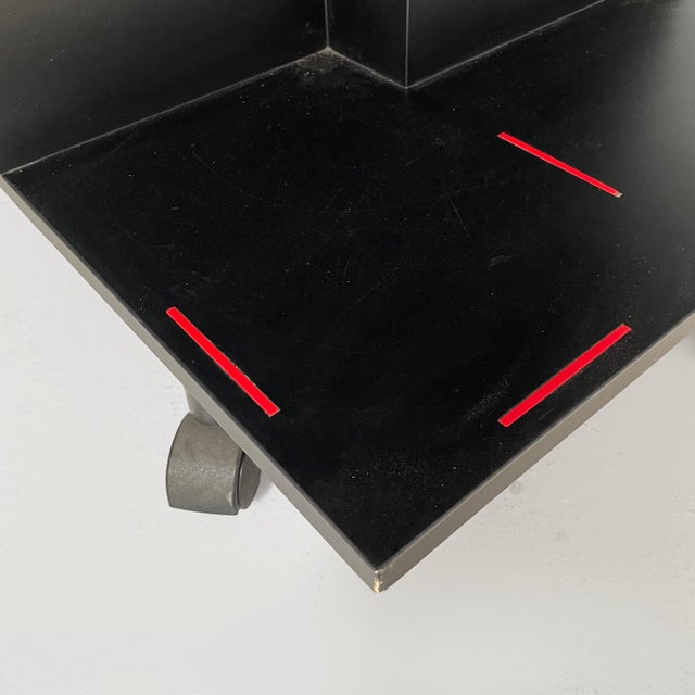 Italian Modern Revolving Bookcase by Anna Castelli Ferrieri for Kartell, 1980s For Sale - Image 14 of 18