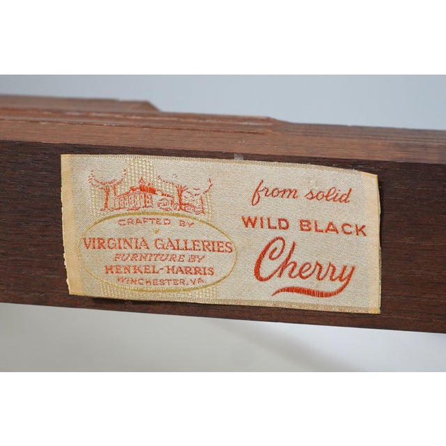Henkel Harris Cherry Oval Dining Table For Sale - Image 18 of 18