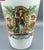 This marvelous Winton of Staffordshire, Stoke on Trent England antique tumbler/small vase is created in gorgeous ivory...