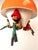 1970s Vintage Children's Room Hanging Lamp with Dwarfs, 1970s For Sale - Image 5 of 15