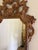 Antique Italian Rococo Giltwood Mirror With Exceptional Carved Crest For Sale - Image 4 of 14