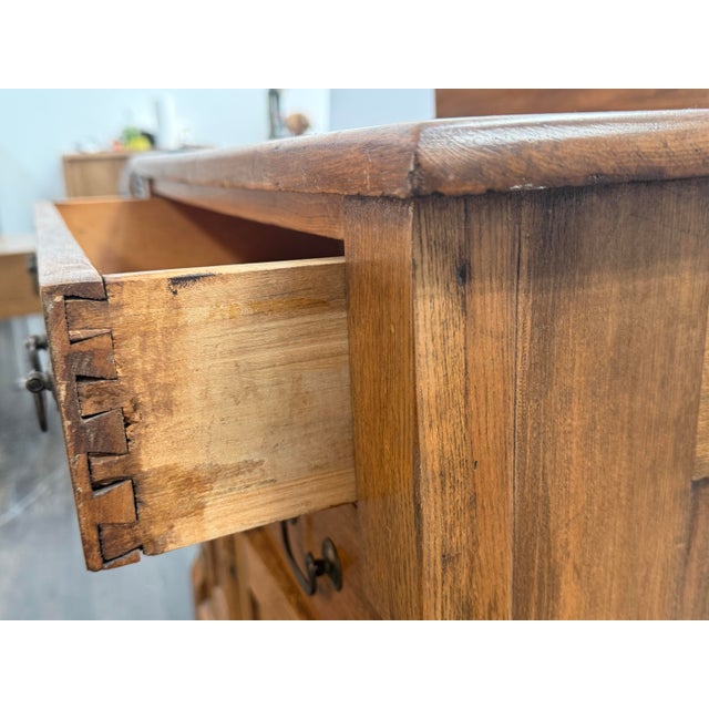 Oak Washstand/Server Cabinet +Casters, Antique For Sale - Image 10 of 12