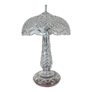 Late 20th Century Waterford Crystal Achill Table Lamp