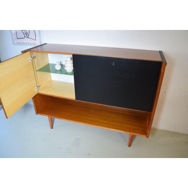 1960s Mid-Century Teak Sideboard by Sen Contal, 1960s For Sale - Image 5 of 8
