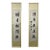 Vintage Chinese Calligraphy Scroll Pair, "Clear Spring on Stone, Bright Moon Among Pines" For Sale