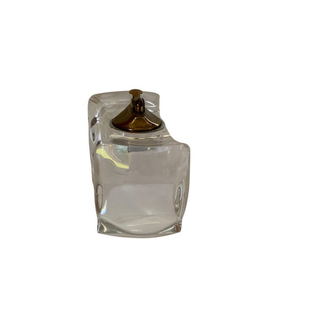 Mid-Century Modern Vintage Mid-Century Modern Ritts Astrolite Lucite Table Lighter Evans Insert Usa 1960s-1970s MCM For Sale - Image 3 of 6