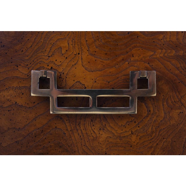 Pair of Century Asian Inspired Modern Design Curio Cabinets For Sale - Image 12 of 18