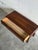 Brown Rosewood One Drawer Entry Table With Etched Panel Risskov Møbelkunst Denmark 1960s For Sale - Image 8 of 10