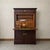 19th Century Charles X Secretary Desk in Mahogany and Maple with a Marble Top, in Very Good conditions. Designed 1890 to 1919