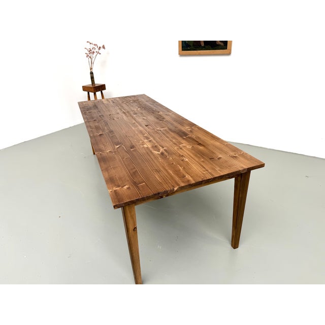 Pine Farmhouse Table, 2010s For Sale - Image 18 of 18