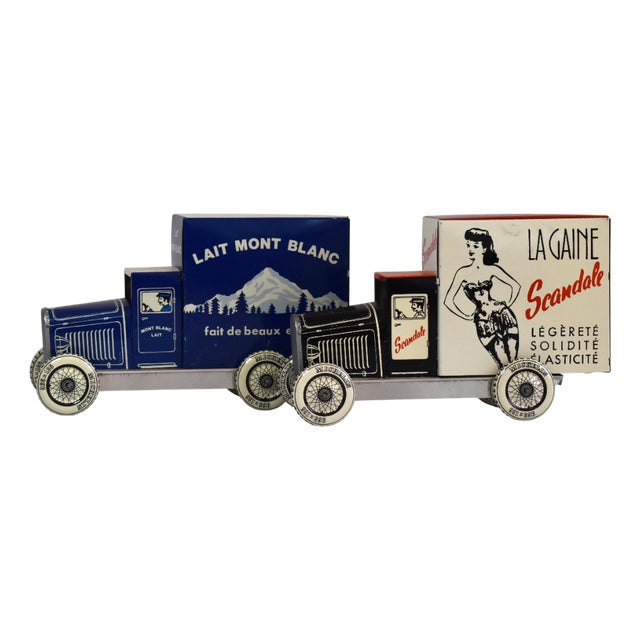 Advertisement Trucks by Charles Rossignol, Set of 2 For Sale