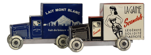 Advertisement Trucks by Charles Rossignol, Set of 2