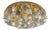 Decorative Gold Murano Glass Flush Mount with Floral Motif by Simoeng for Simoeng For Sale