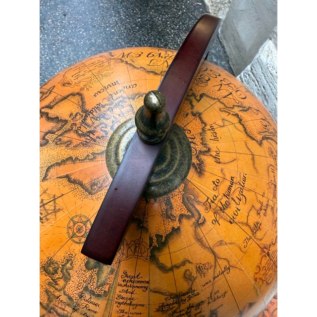 Vintage Globe-Shaped Bar Cabinet, 1980s For Sale - Image 6 of 9